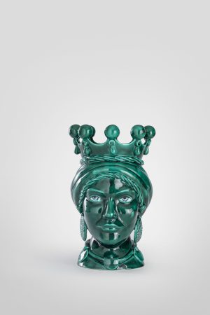 Testa unica tinta Verde Ramina