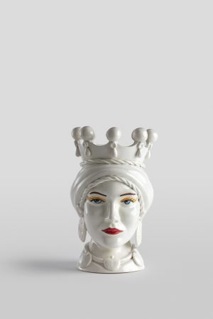 Testa unica tinta bianca